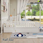 Bellemave® Montessori Floor Bed with Super High Security Barrier and Door - Bellemave
